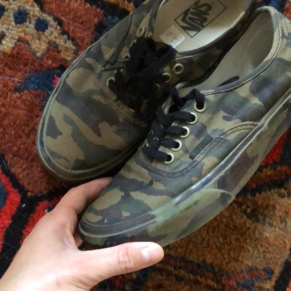 RARE camo vans